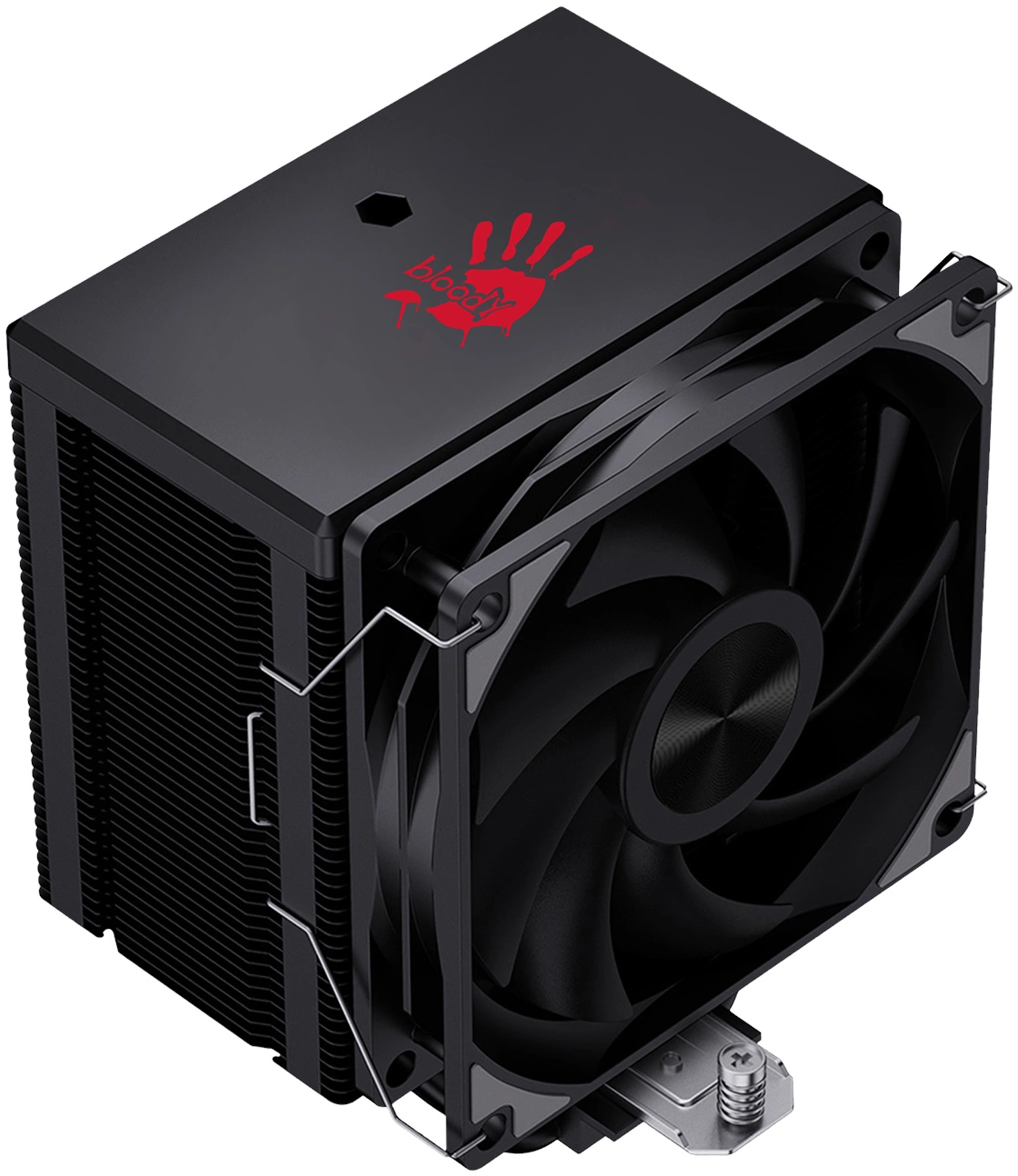 Устройство охлаждения(кулер) Bloody AC-13 Soc-AM5/AM4/1200/1700/1851 черный 4-pin 14-26dB Al+Cu 250W 651gr Ret (AC-13-250-BK) — миниатюра 5