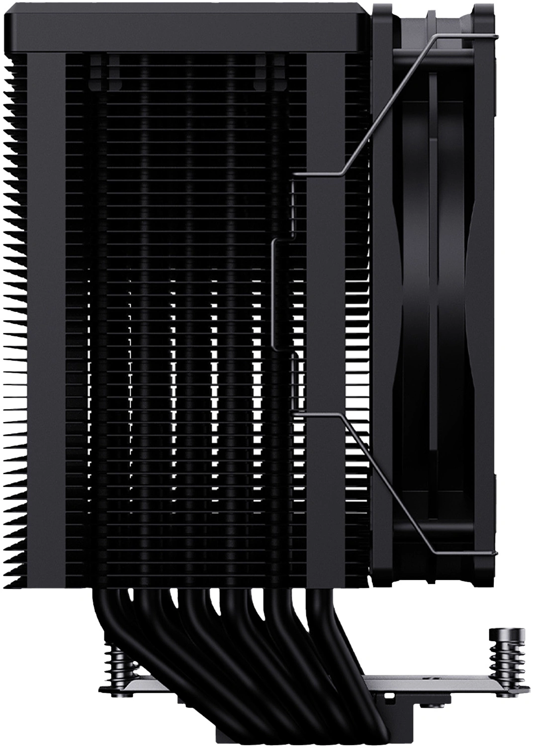 Устройство охлаждения(кулер) Bloody AC-13 Soc-AM5/AM4/1200/1700/1851 черный 4-pin 14-26dB Al+Cu 250W 651gr Ret (AC-13-250-BK) — миниатюра 8