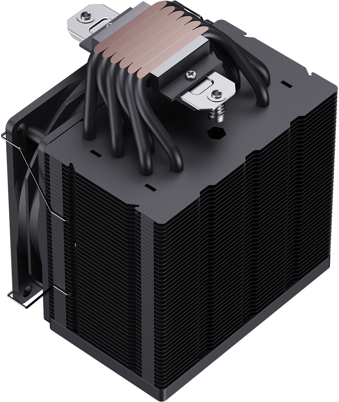 Устройство охлаждения(кулер) Bloody AC-13 Soc-AM5/AM4/1200/1700/1851 черный 4-pin 14-26dB Al+Cu 250W 651gr Ret (AC-13-250-BK) — миниатюра 10
