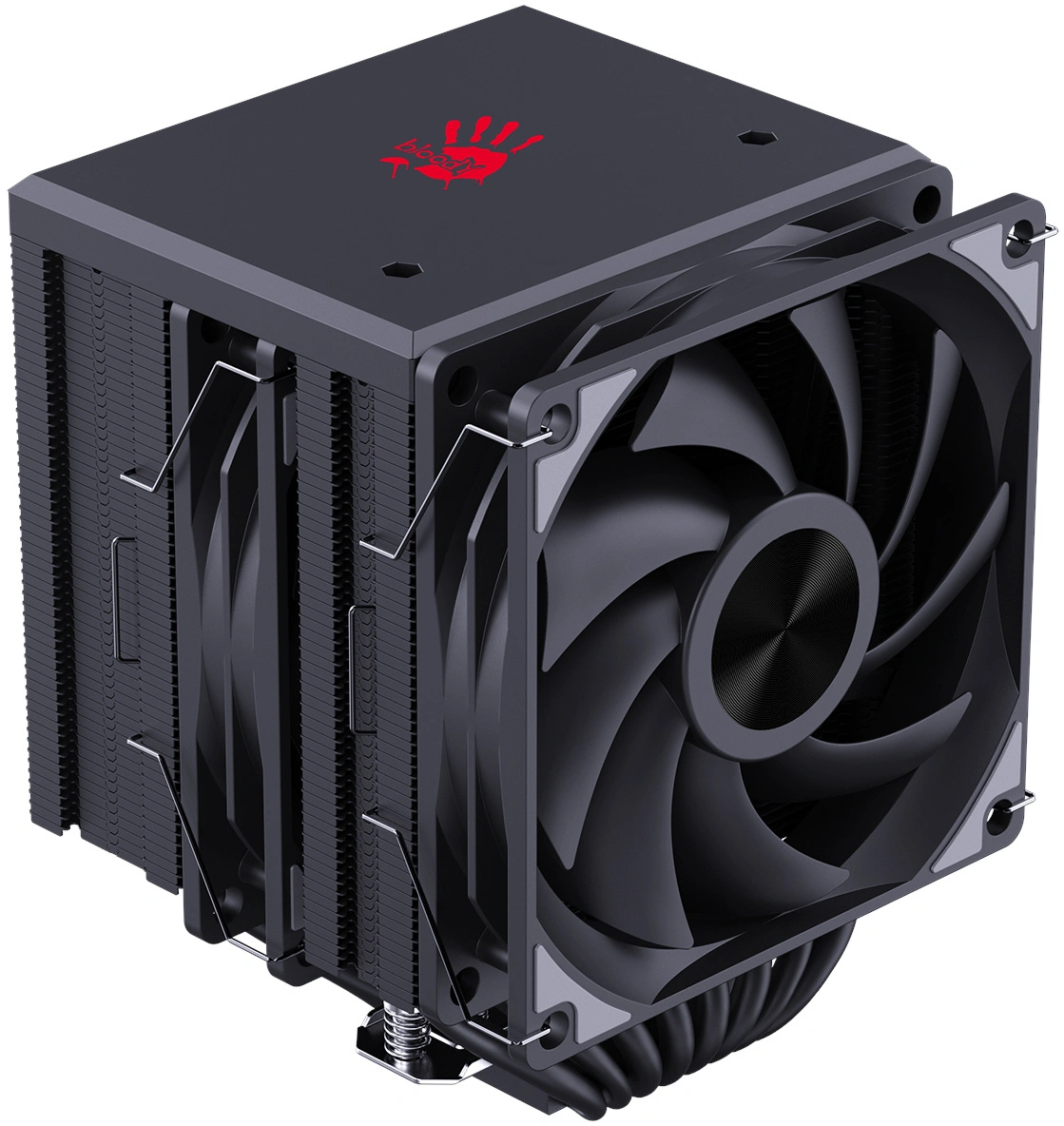 Устройство охлаждения(кулер) Bloody AC-14 Soc-AM5/AM4/1200/1700/1851 черный 4-pin 20-30dB Al+Cu 280W 913gr Ret (AC-14-280-BK) — миниатюра 3