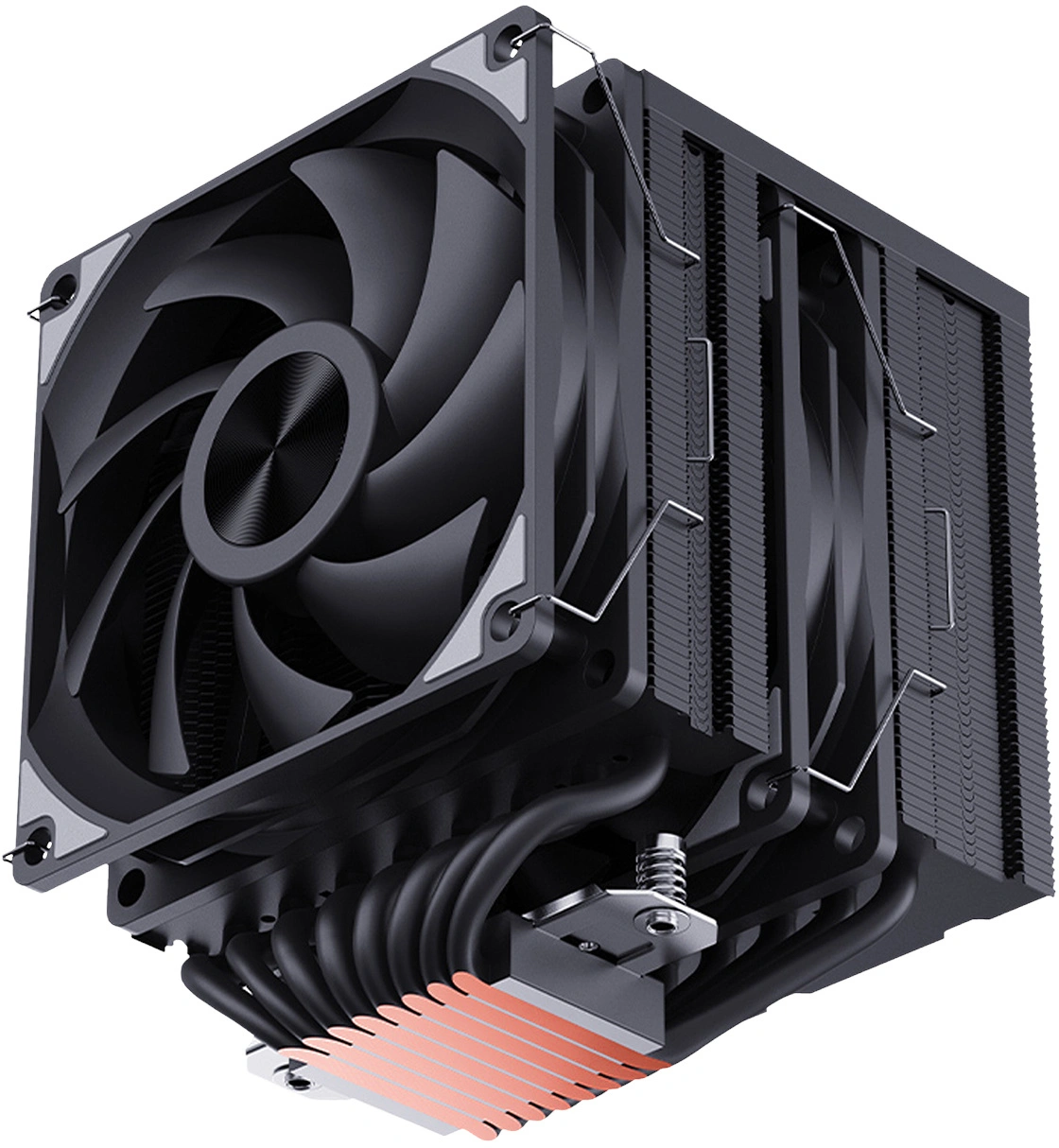 Устройство охлаждения(кулер) Bloody AC-14 Soc-AM5/AM4/1200/1700/1851 черный 4-pin 20-30dB Al+Cu 280W 913gr Ret (AC-14-280-BK) — миниатюра 9