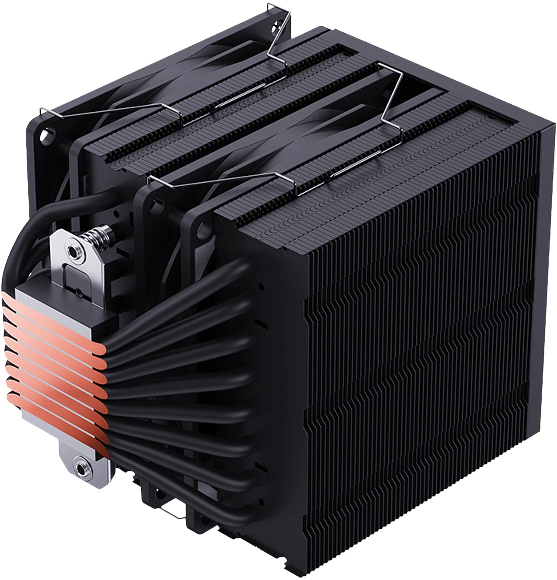 Устройство охлаждения(кулер) Bloody AC-14 Soc-AM5/AM4/1200/1700/1851 черный 4-pin 20-30dB Al+Cu 280W 913gr Ret (AC-14-280-BK) — миниатюра 11