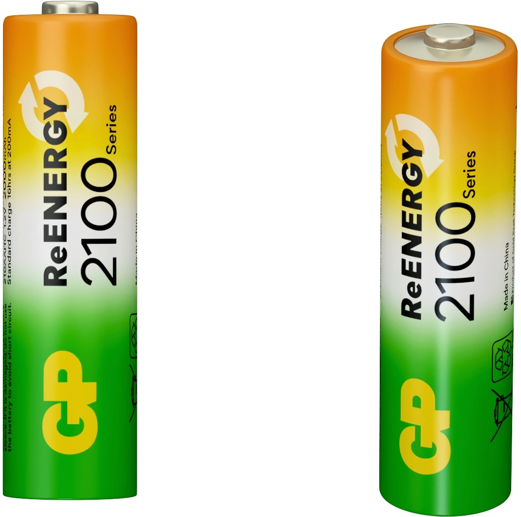 Аккумулятор GP 210AAHC АА+75AAAHC AAA NiMH 2000mAh (8шт) — миниатюра 5