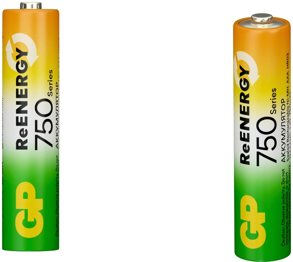 Аккумулятор GP 210AAHC АА+75AAAHC AAA NiMH 2000mAh (8шт) — миниатюра 6