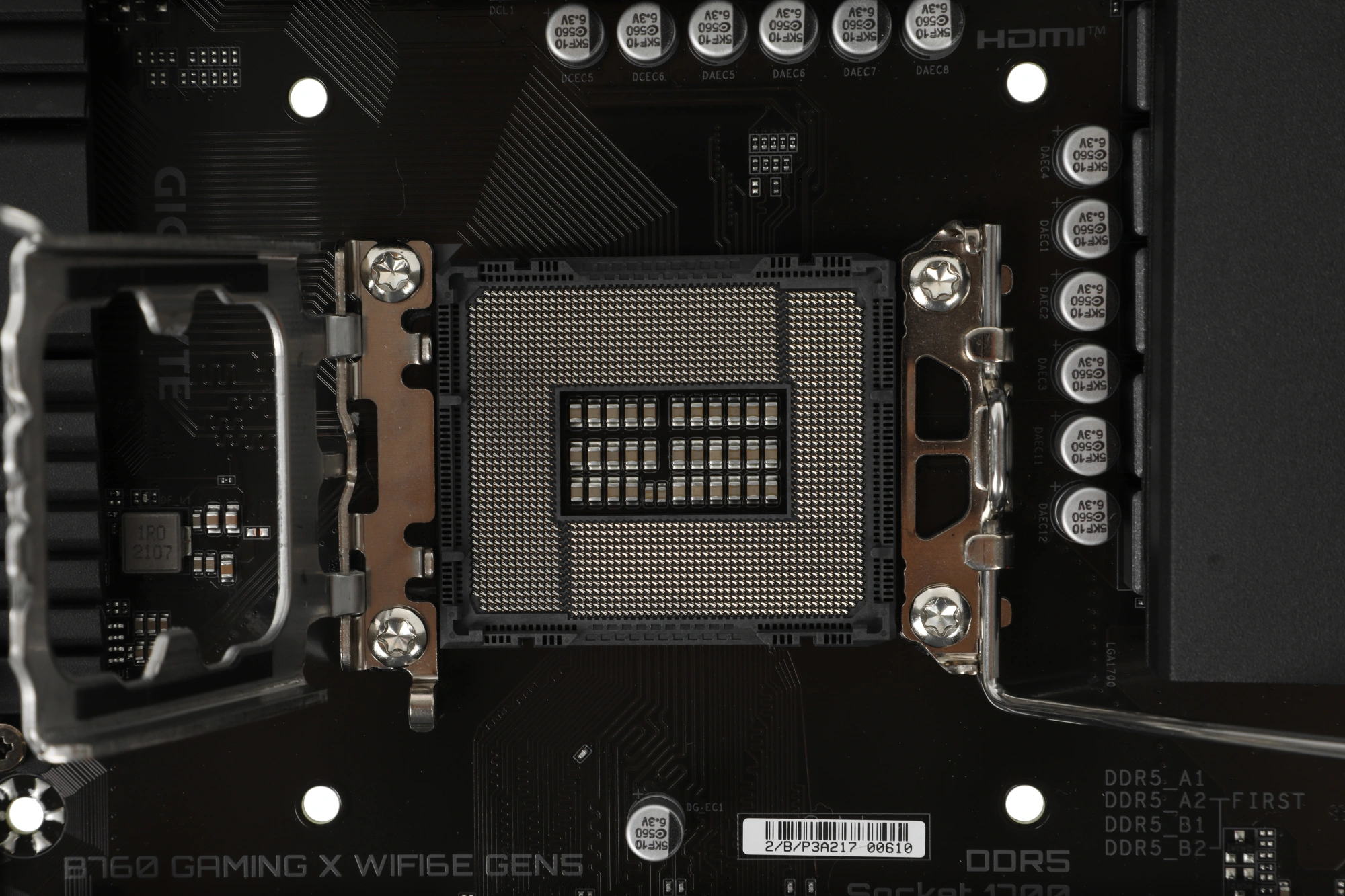 Материнская плата Gigabyte B760 GAMING X WIFI6E GEN5 Soc-1700 Intel B760 4xDDR5 ATX AC`97 8ch(7.1) 2.5Gg RAID+HDMI+DP — миниатюра 3