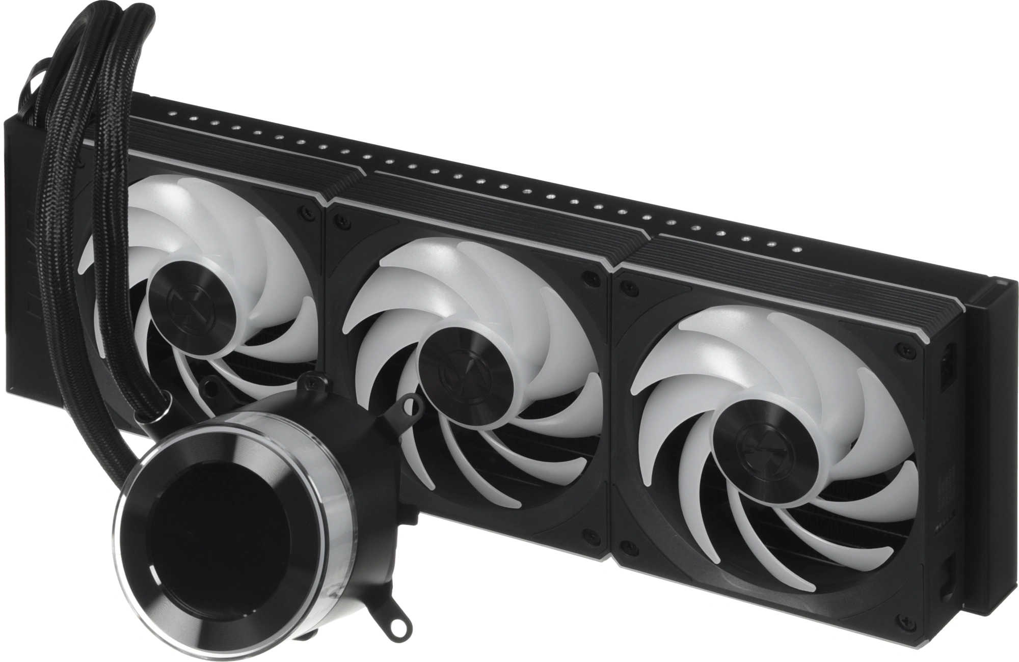 Система водяного охлаждения Lian-Li HydroShift II LCD-C 360CL ARGB Soc-AM5/AM4/1700/1851 черный 4-pin 31dB Al+Cu LCD Ret (G89.GHS2LCD36RB.R0) — миниатюра 15