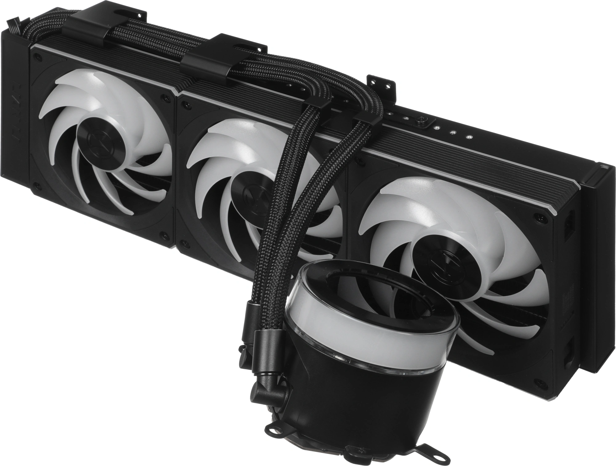 Система водяного охлаждения Lian-Li HydroShift II LCD-C 360CL ARGB Soc-AM5/AM4/1700/1851 черный 4-pin 31dB Al+Cu LCD Ret (G89.GHS2LCD36RB.R0) — миниатюра 24