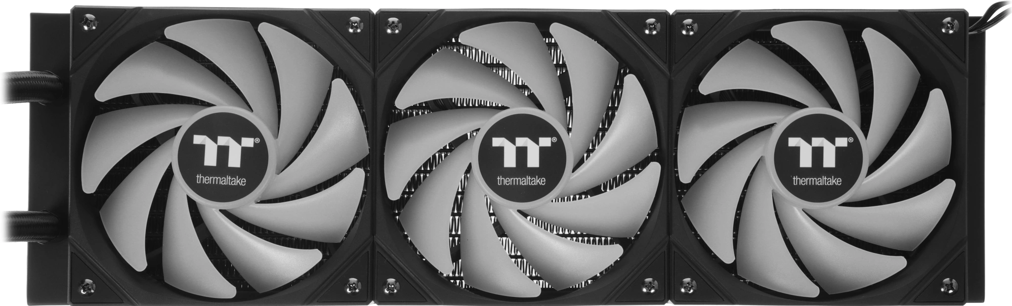 Система водяного охлаждения Thermaltake LA360-S ARGB Soc-AM5/AM4/1200/1700/1851 черный 4-pin 38.35dB Al LCD 360W Ret (CL-W462-PL12SW-A) — миниатюра 10