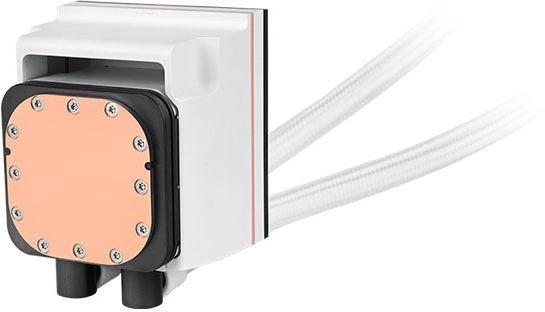 Система водяного охлаждения Thermaltake MAGFloe 360 Ultra Snow ARGB Soc-AM5/AM4/1200/1700/1851 белый 4-pin 30.6-32.5dB Al LCD 355W Ret (CL-W433-PL12SW-A) — миниатюра 3