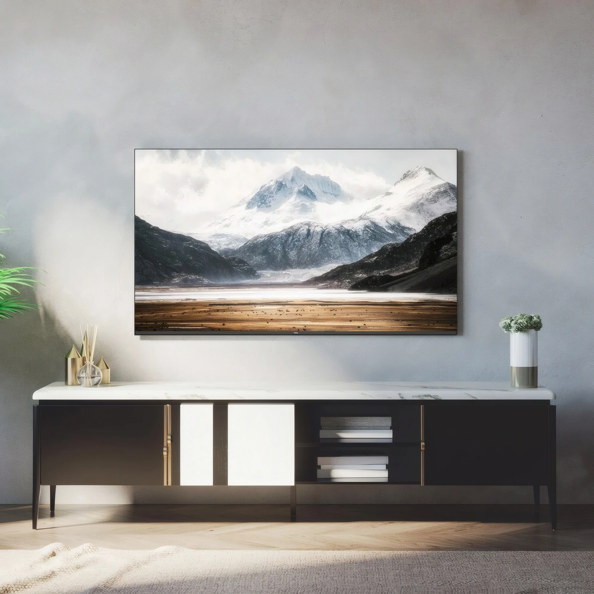 Телевизор QLED TCL 40" 40S5K черный FULL HD 60Hz DVB-T DVB-T2 DVB-C DVB-S DVB-S2 USB WiFi Smart TV — фото 1