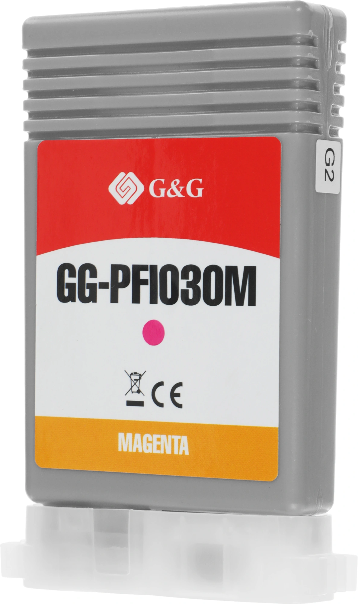 Картридж струйный G&G GG-PFI030M PFI-030M пурпурный (55мл) для Canon imagePROGRAF TA-20/30 — миниатюра 4