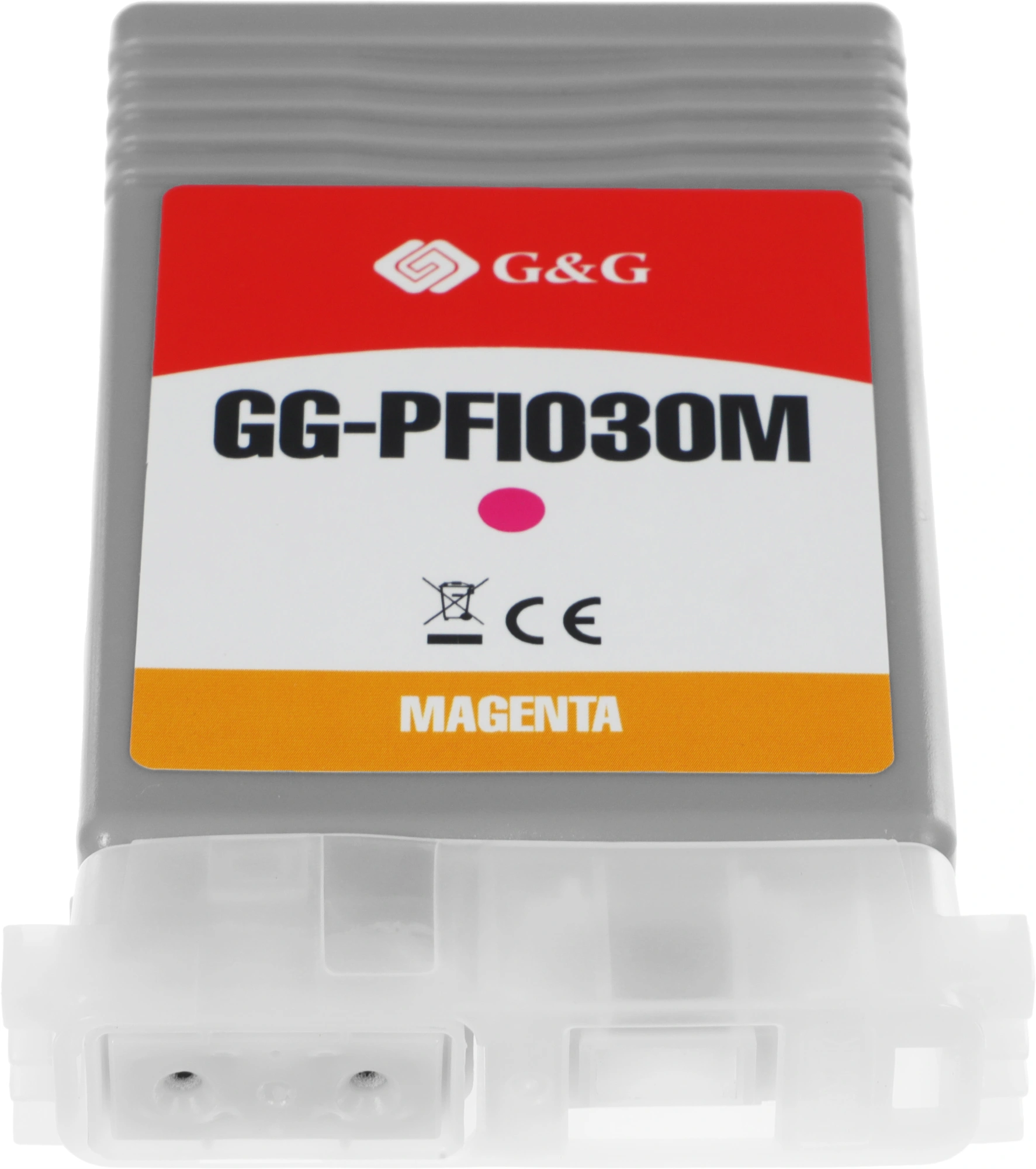 Картридж струйный G&G GG-PFI030M PFI-030M пурпурный (55мл) для Canon imagePROGRAF TA-20/30 — миниатюра 7