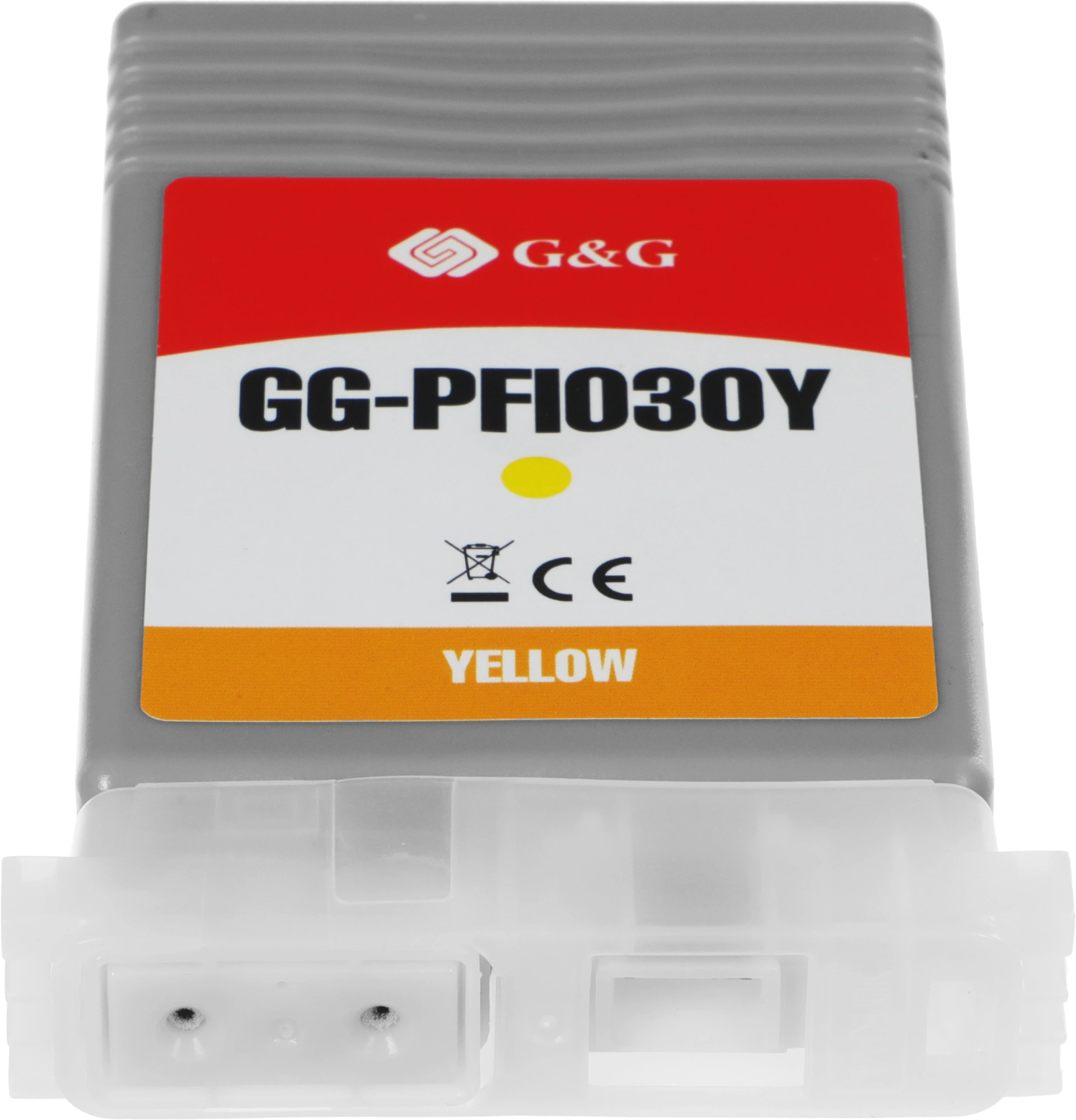Картридж струйный G&G GG-PFI030Y PFI-030Y желтый (55мл) для Canon imagePROGRAF TA-20/30 — миниатюра 5