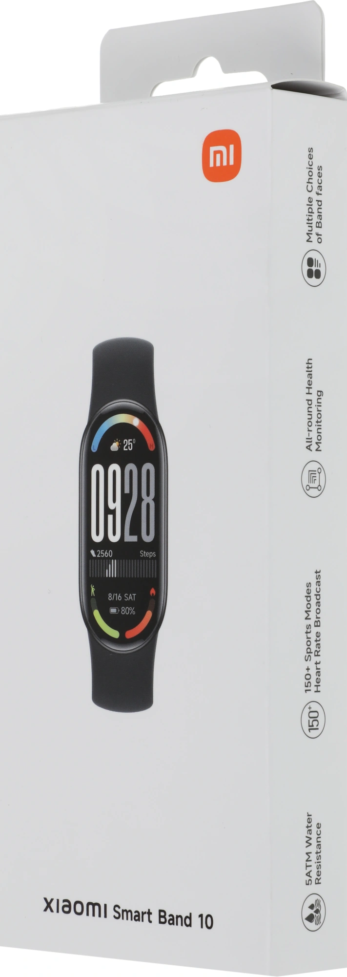 Фитнес-трекер Xiaomi Smart Band 10 AMOLED корп.:черный рем.:черный (BHR07PYGL) — миниатюра 8