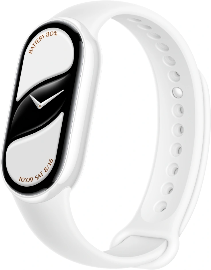 Фитнес-трекер Xiaomi Smart Band 10 AMOLED корп.:белый рем.:белый (BHR07Y5GL) — фото 1