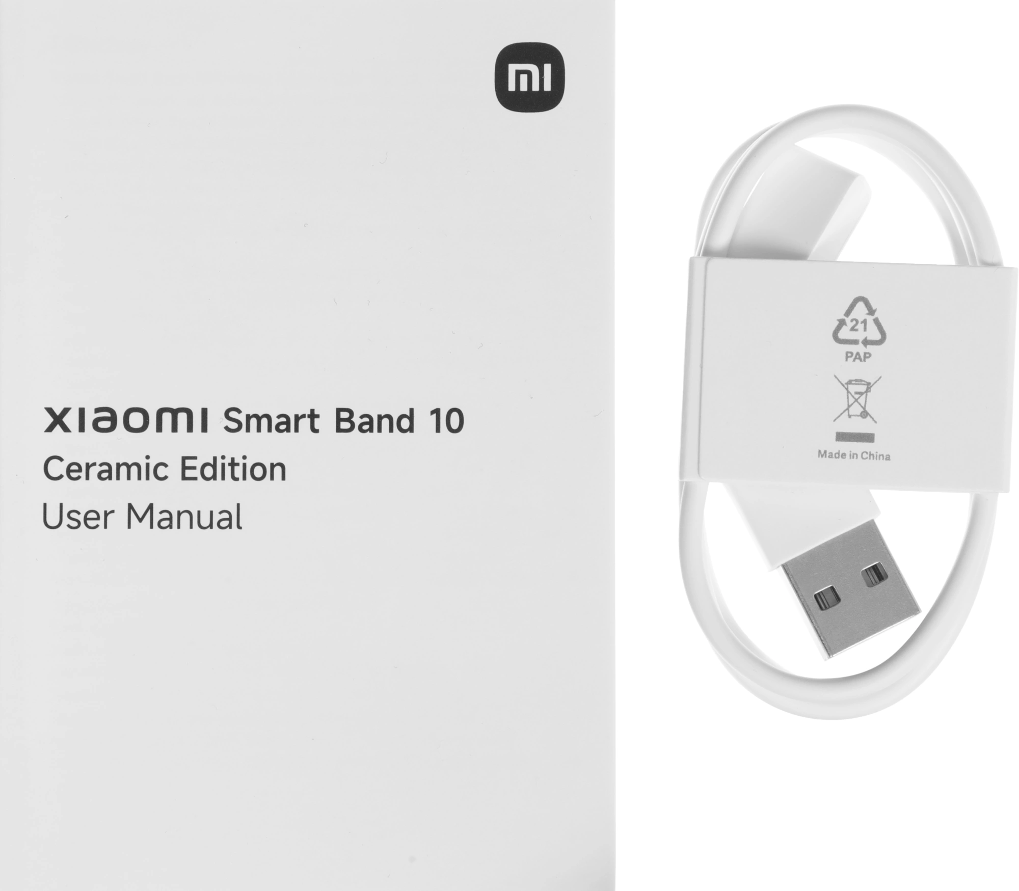 Фитнес-трекер Xiaomi Smart Band 10 AMOLED корп.:белый рем.:белый (BHR07Y5GL) — миниатюра 12