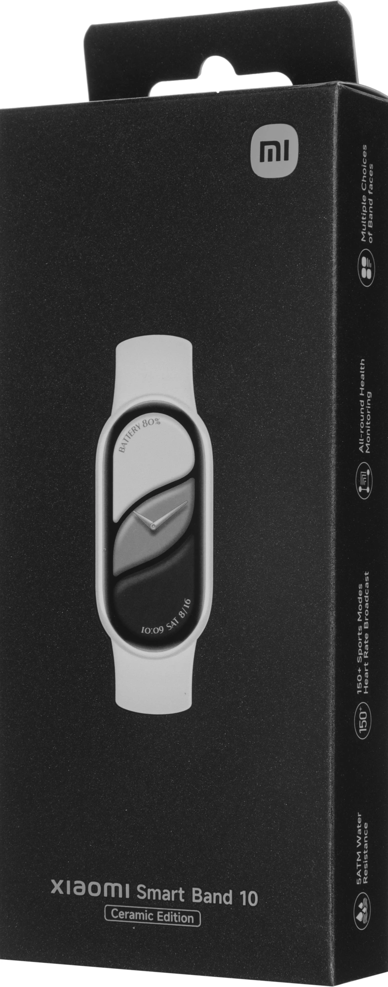 Фитнес-трекер Xiaomi Smart Band 10 AMOLED корп.:белый рем.:белый (BHR07Y5GL) — миниатюра 10