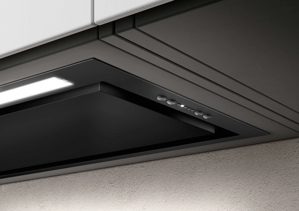 Вытяжка встраиваемая Elica Hidden 2.0 BL MAT/A/72 черный управление: электронное (1 мотор) — миниатюра 2