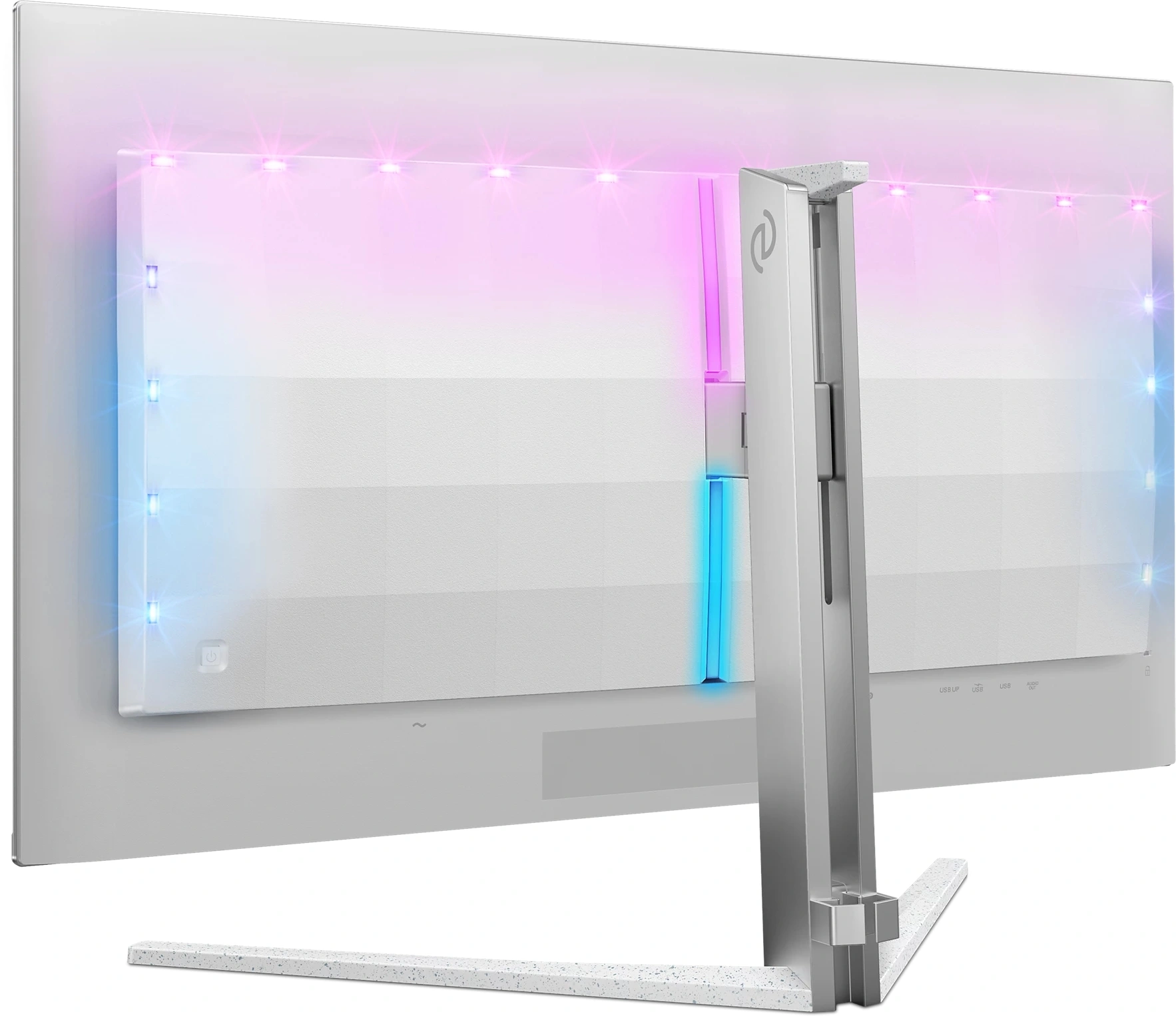 Монитор Philips 31.5" Evnia 8000 32M2N8800 белый QD OLED LED 16:9 HDMI M/M глянцевая HAS Piv 1500000:1 1000cd 178гр/178гр 3840x2160 240Hz G-Sync DP Quad 4K (2160p) USB 9.65кг — миниатюра 8