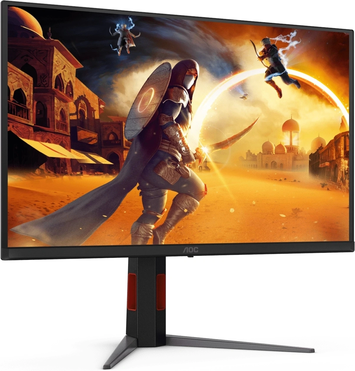Монитор AOC 27" Q27G4ZD черный QD OLED LED 16:9 HDMI матовая HAS Piv 1500000:1 1000cd 178гр/178гр 2560x1440 240Hz DP Quad 2K (1440p) USB 6.6кг — миниатюра 2