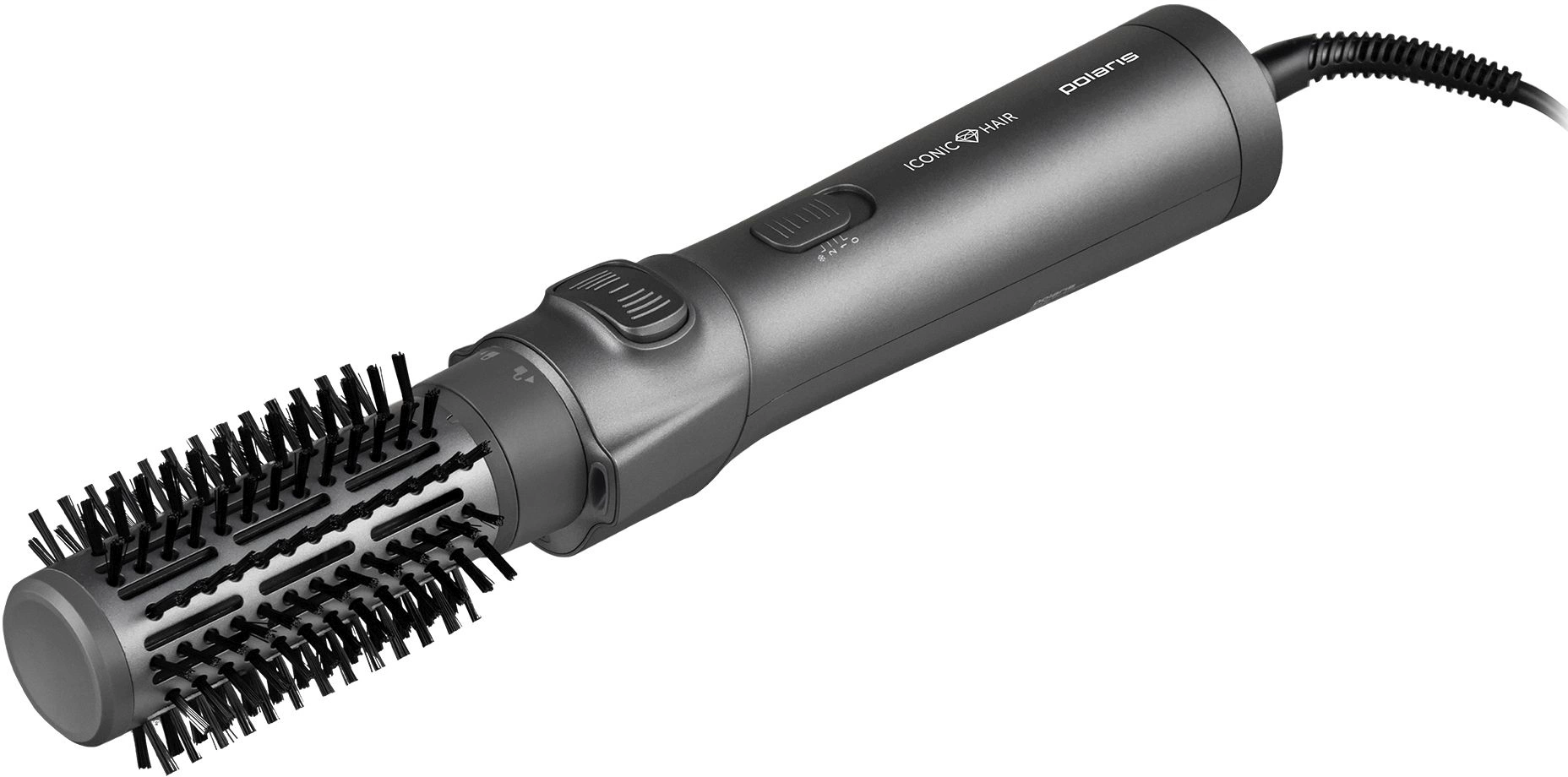 Фен-щетка Polaris PHSB 1100Ri 1200Вт графитовый — миниатюра 8