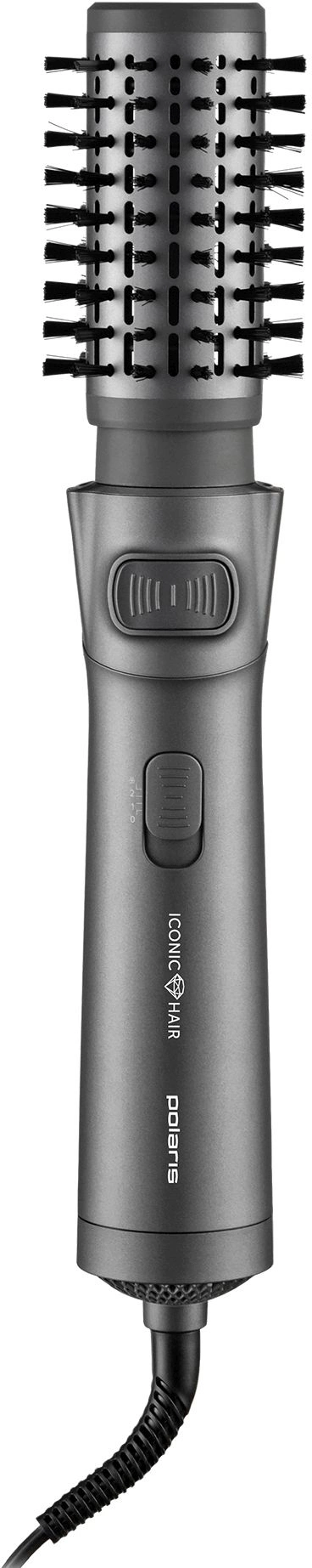 Фен-щетка Polaris PHSB 1100Ri 1200Вт графитовый — миниатюра 10