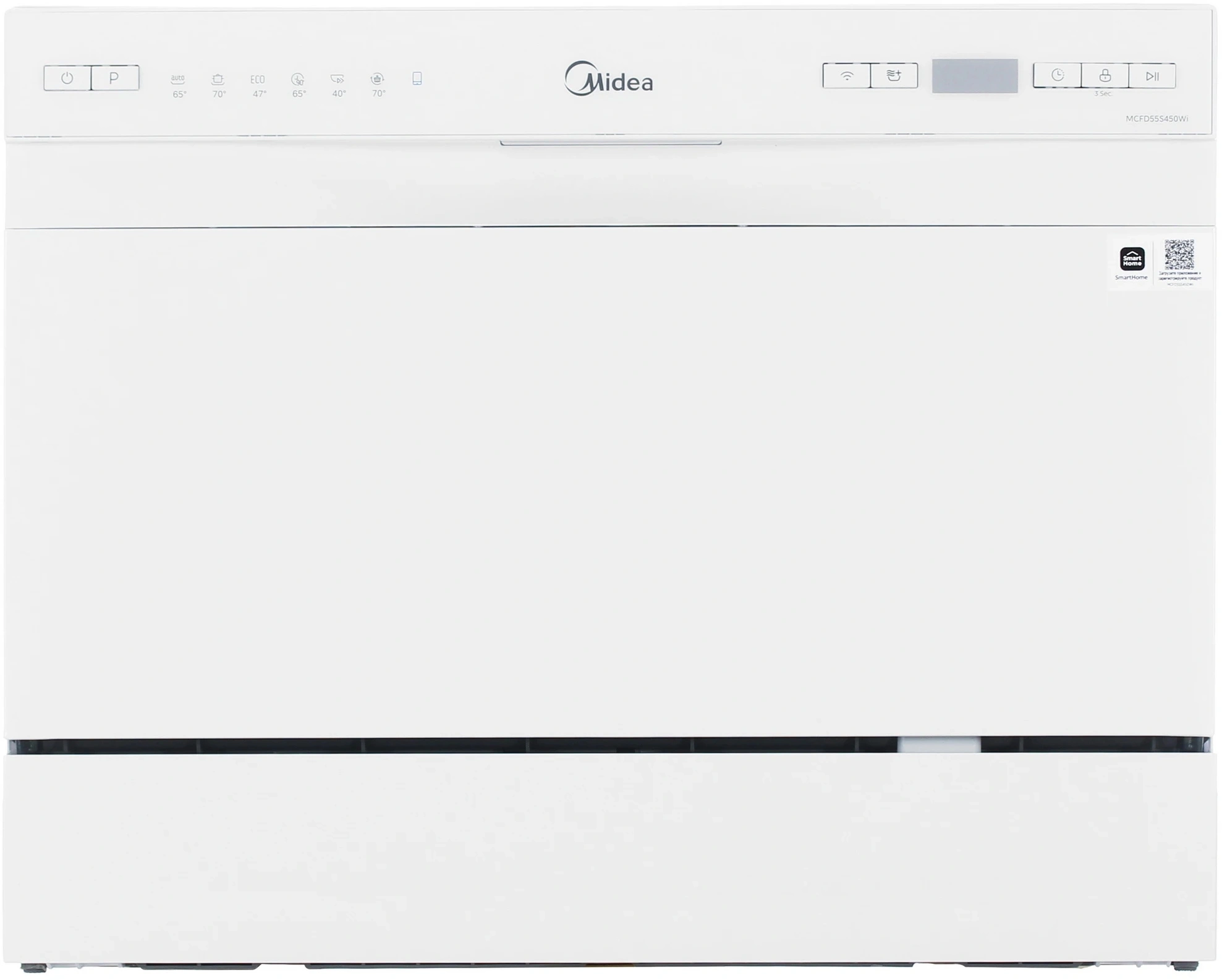 Посудомоечная машина Midea MCFD55S450Wi белый (компактная) — миниатюра 2