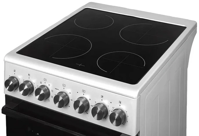 Плита Электрическая Midea MFO-M4E20T9E(SL) серебристый/черный стеклокерамика (без крышки) — миниатюра 6