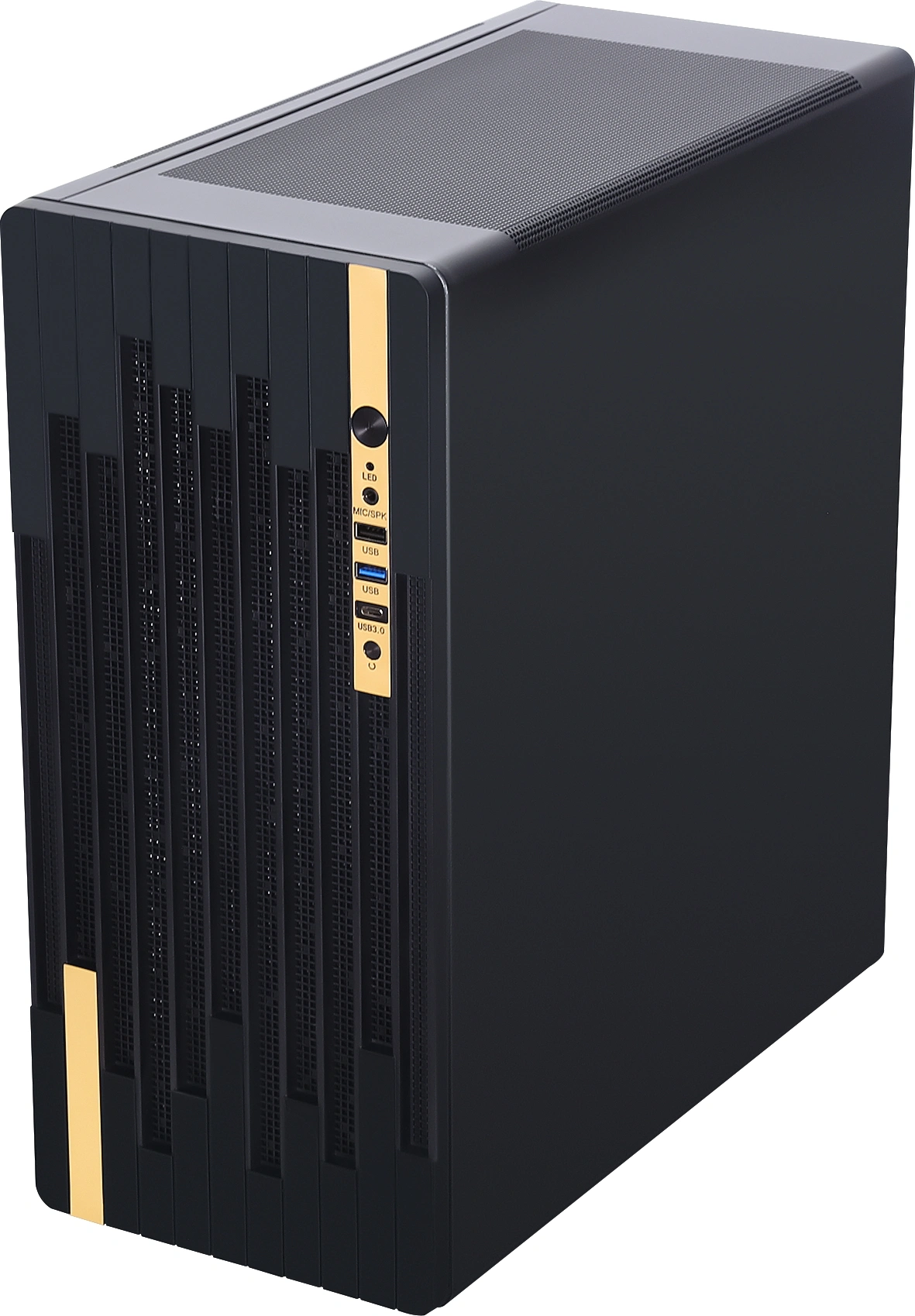 Корпус Accord ACC-188R2 черный без БП ATX 6x120mm 2xUSB2.0 1xUSB3.0 audio — миниатюра 9