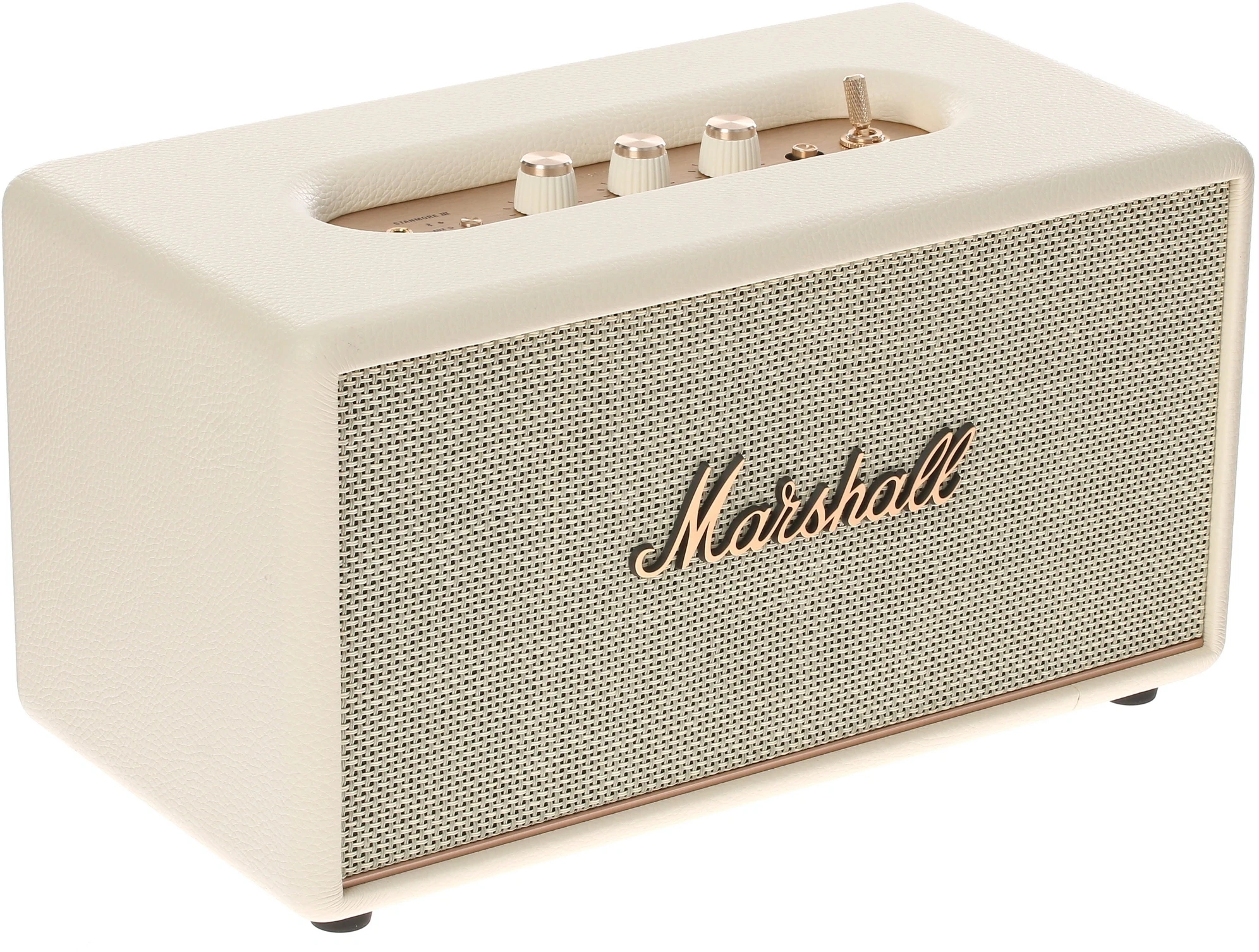 Колонка порт. Marshall Stanmore III бежевый 80W 2.1 BT/3.5Jack 10м — фото 1