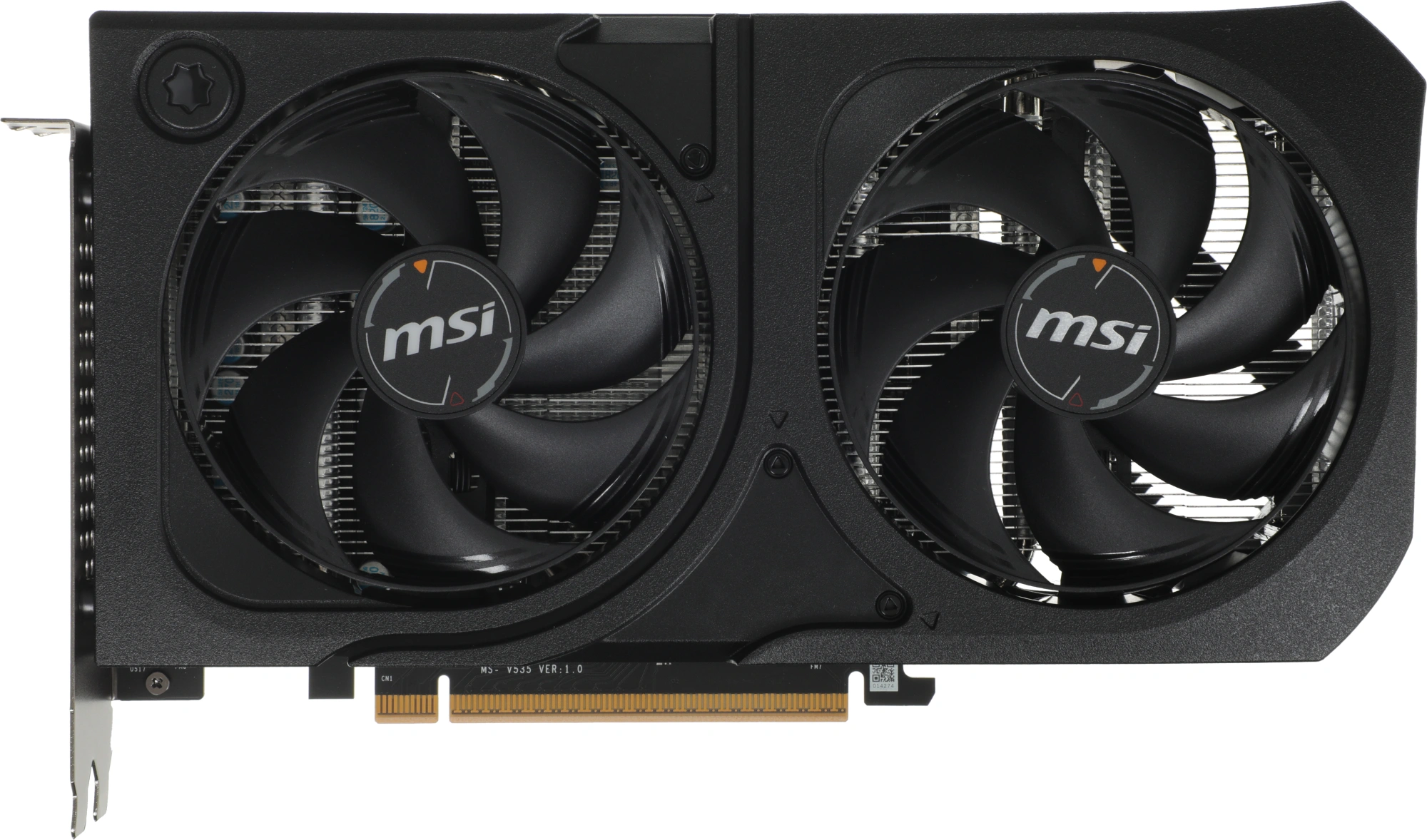 Видеокарта MSI PCI-E 5.0 RTX 5060 TI 16G SHADOW 2X OC PLUS NVIDIA GeForce RTX 5060TI 16Gb 128bit GDDR7 2602/28000 HDMIx1 DPx3 HDCP Ret — фото 1