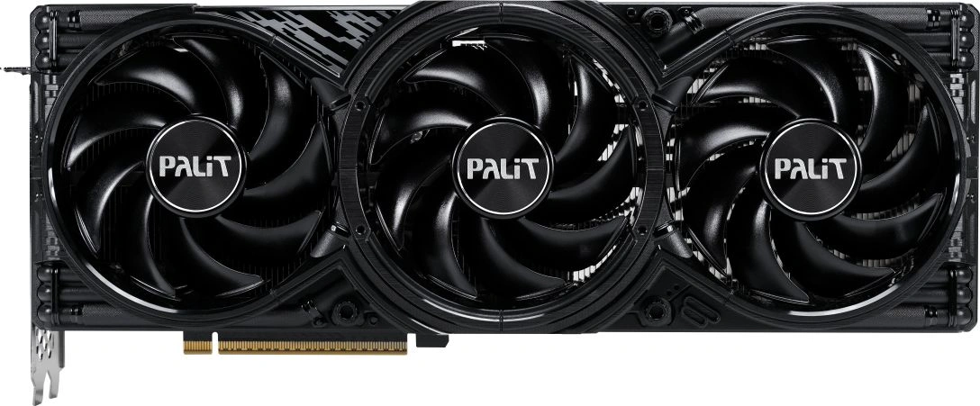 Видеокарта Palit PCI-E 5.0 PA-RTX5080 GAMINGPRO OC V1 NVIDIA GeForce RTX 5080 16Gb 256bit GDDR7 2295/30000 HDMIx1 DPx3 HDCP Ret — миниатюра 7