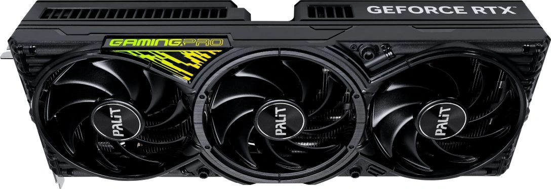 Видеокарта Palit PCI-E 5.0 PA-RTX5080 GAMINGPRO OC V1 NVIDIA GeForce RTX 5080 16Gb 256bit GDDR7 2295/30000 HDMIx1 DPx3 HDCP Ret — миниатюра 3