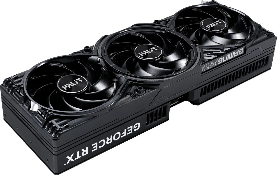 Видеокарта Palit PCI-E 5.0 PA-RTX5080 GAMINGPRO OC V1 NVIDIA GeForce RTX 5080 16Gb 256bit GDDR7 2295/30000 HDMIx1 DPx3 HDCP Ret — фото 1