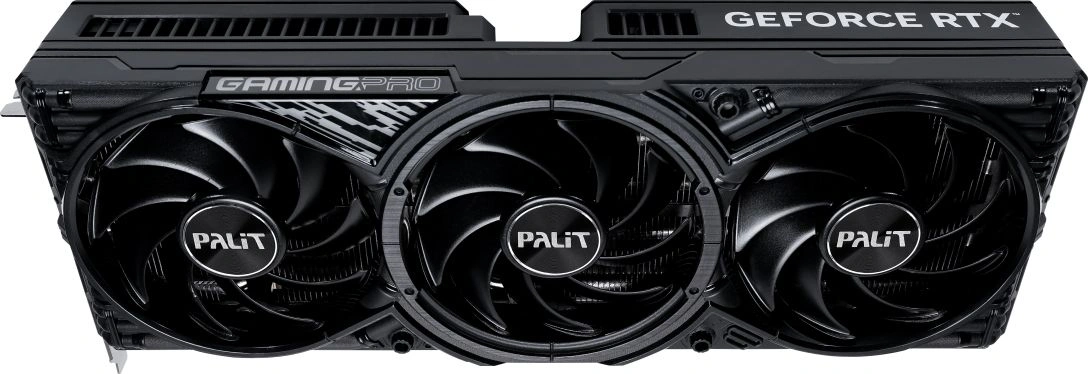 Видеокарта Palit PCI-E 5.0 PA-RTX5080 GAMINGPRO OC V1 NVIDIA GeForce RTX 5080 16Gb 256bit GDDR7 2295/30000 HDMIx1 DPx3 HDCP Ret — миниатюра 4