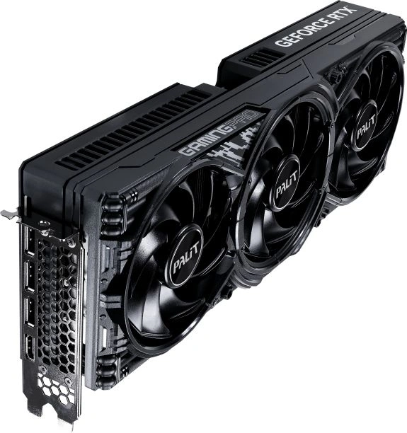 Видеокарта Palit PCI-E 5.0 PA-RTX5080 GAMINGPRO OC V1 NVIDIA GeForce RTX 5080 16Gb 256bit GDDR7 2295/30000 HDMIx1 DPx3 HDCP Ret — миниатюра 10