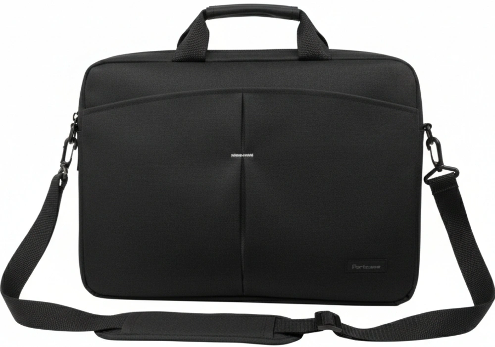 Сумка для ноутбука 15.6" Portcase KCB-162 черный нейлон/полиэстер (KCB-162 BLACK) — миниатюра 15