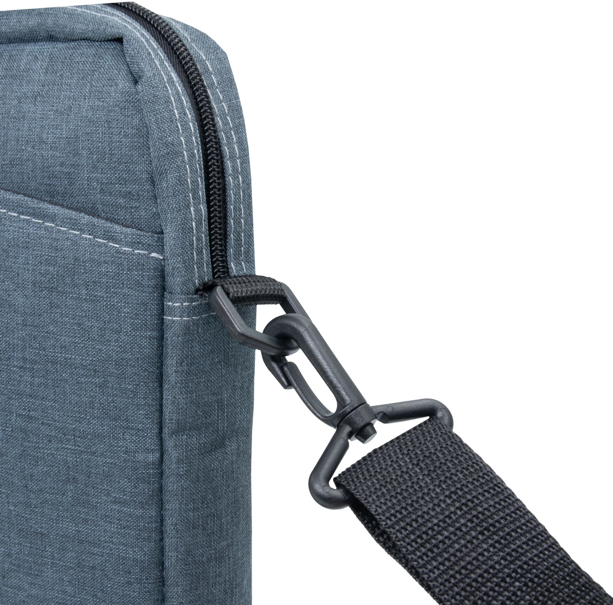 Сумка для ноутбука 15.6" Portcase KCB-162 серый нейлон/полиэстер (KCB-162 GREY) — миниатюра 2