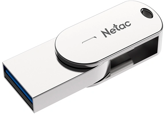 Флеш Диск Netac 32GB U785C NT03U785C-032G-32PN USB3.2 серый — миниатюра 3