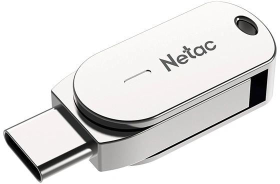 Флеш Диск Netac 32GB U785C NT03U785C-032G-32PN USB3.2 серый — миниатюра 4
