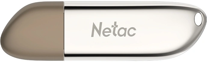 Флеш Диск Netac 64GB U352 NT03U352N-064G-32PN USB3.0 серебристый — фото 1