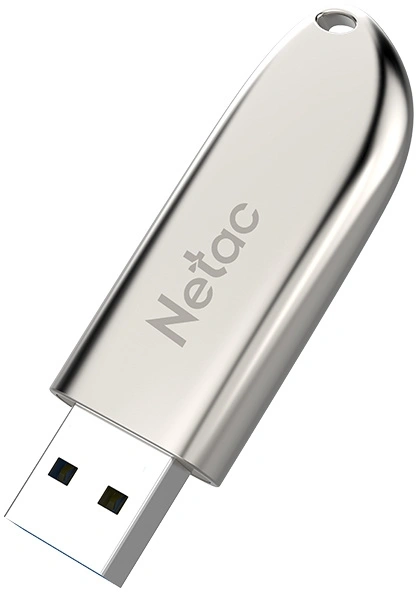 Флеш Диск Netac 16GB U352 NT03U352N-016G-32PN USB3.0 серебристый — миниатюра 2