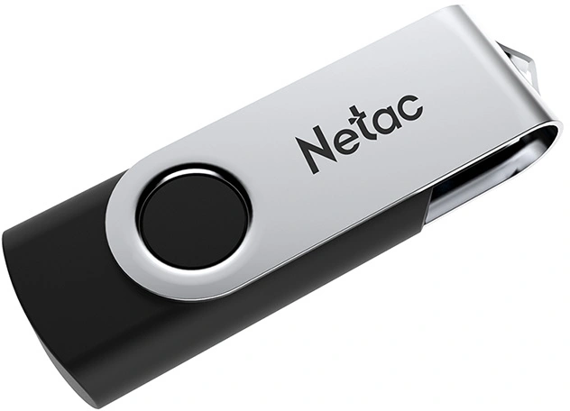 Флеш Диск Netac 64GB U505 NT03U505N-064G-32BK USB3.0 черный/серебристый — миниатюра 4