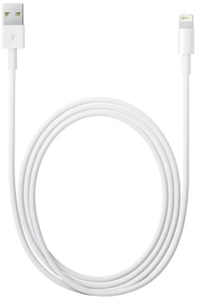 Кабель Apple A1480 MUQW3ZM/A USB (m)-Lightning (m) 1м белый — миниатюра 7