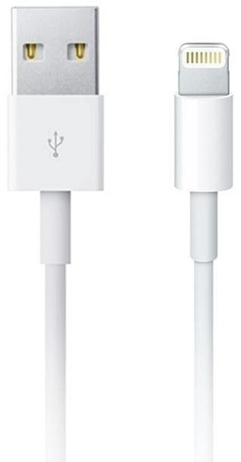Кабель Apple A1480 MUQW3ZM/A USB (m)-Lightning (m) 1м белый — миниатюра 6