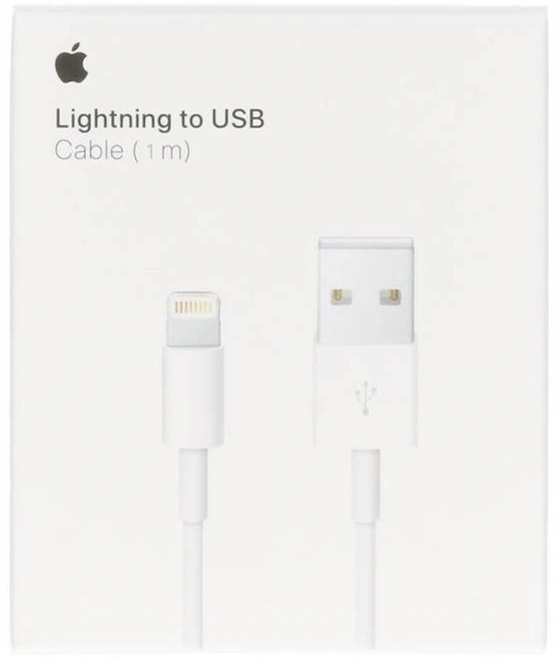 Кабель Apple A1480 MUQW3ZM/A USB (m)-Lightning (m) 1м белый — миниатюра 8