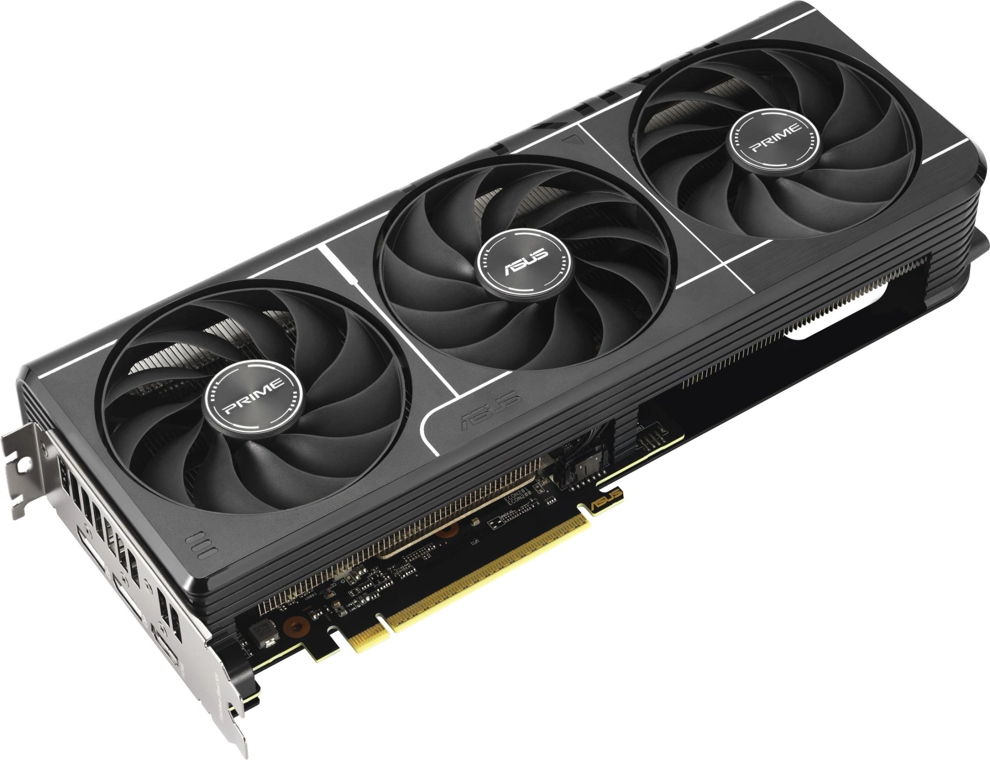 Видеокарта Asus PCI-E 5.0 PRIME-RX9060XT-O16G AMD Radeon RX 9060XT 16Gb 128bit GDDR6 2740/20000 HDMIx1 DPx2 HDCP Ret — миниатюра 3