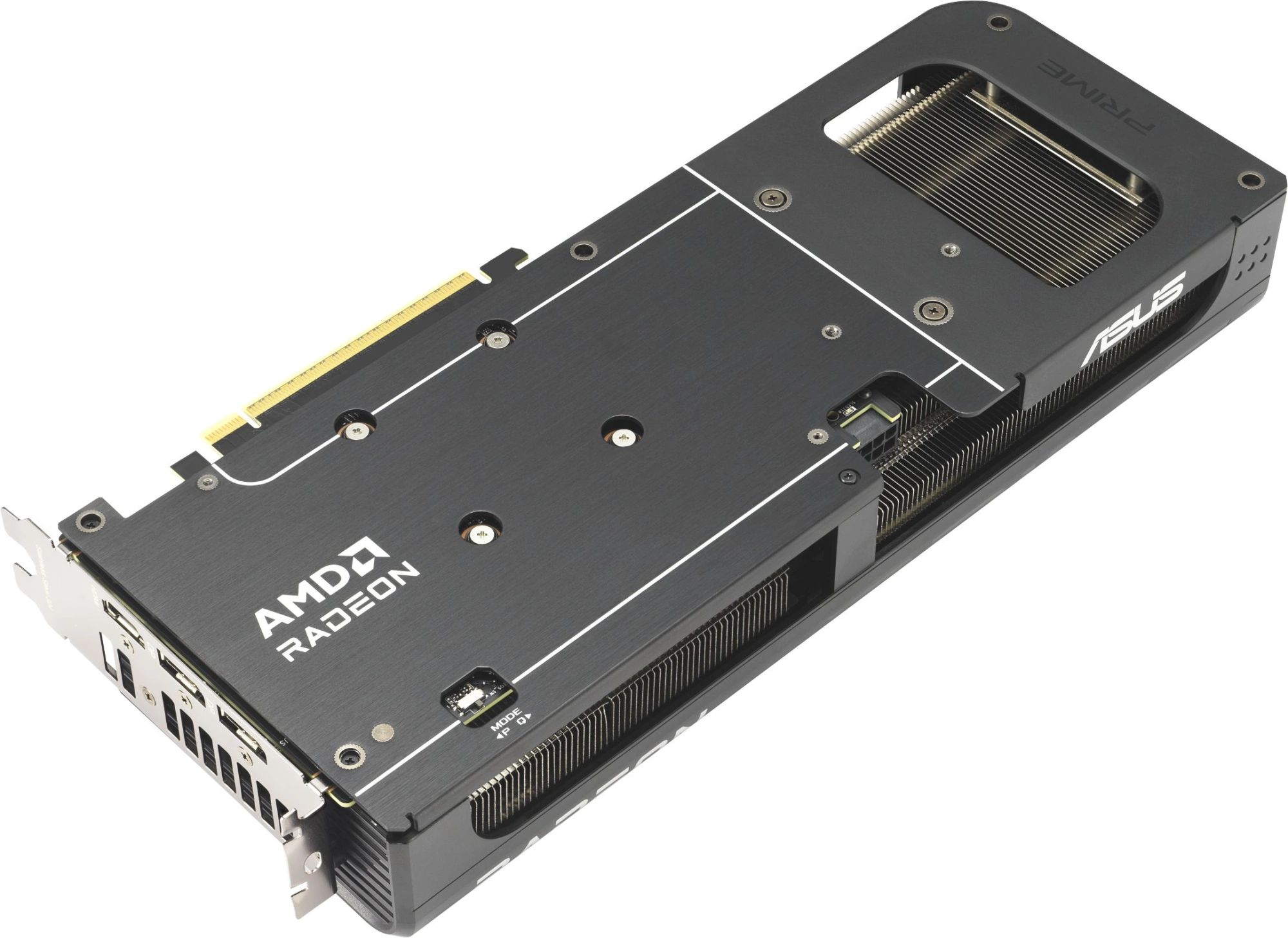 Видеокарта Asus PCI-E 5.0 PRIME-RX9060XT-O16G AMD Radeon RX 9060XT 16Gb 128bit GDDR6 2740/20000 HDMIx1 DPx2 HDCP Ret — миниатюра 9
