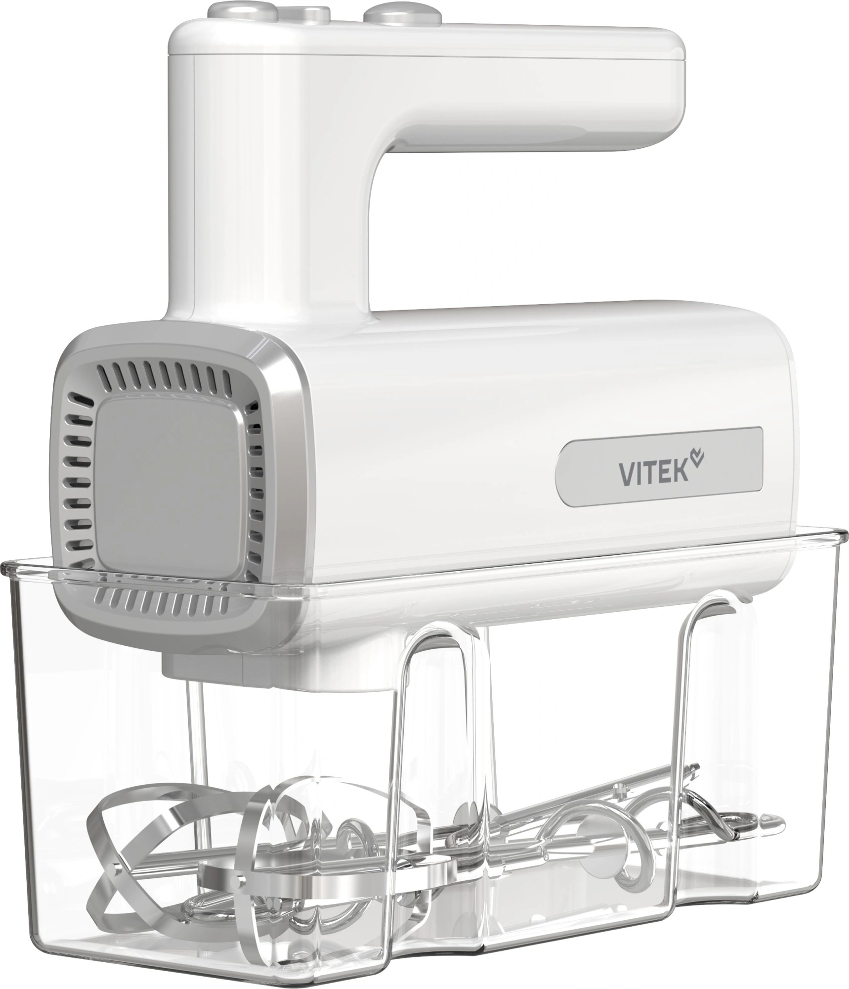 Миксер ручной Vitek VT-HM5005 800Вт белый/серебристый — миниатюра 11