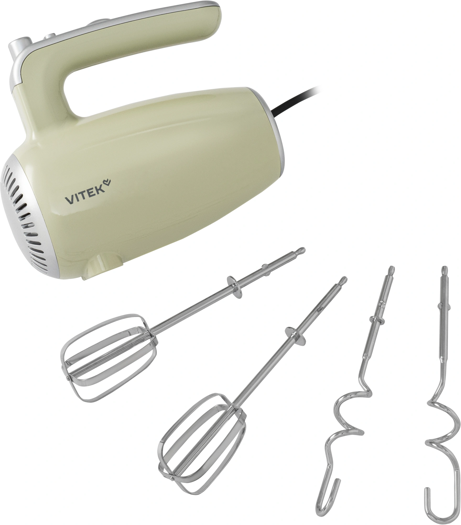 Миксер ручной Vitek VT-HM3002 800Вт фисташковый — миниатюра 9